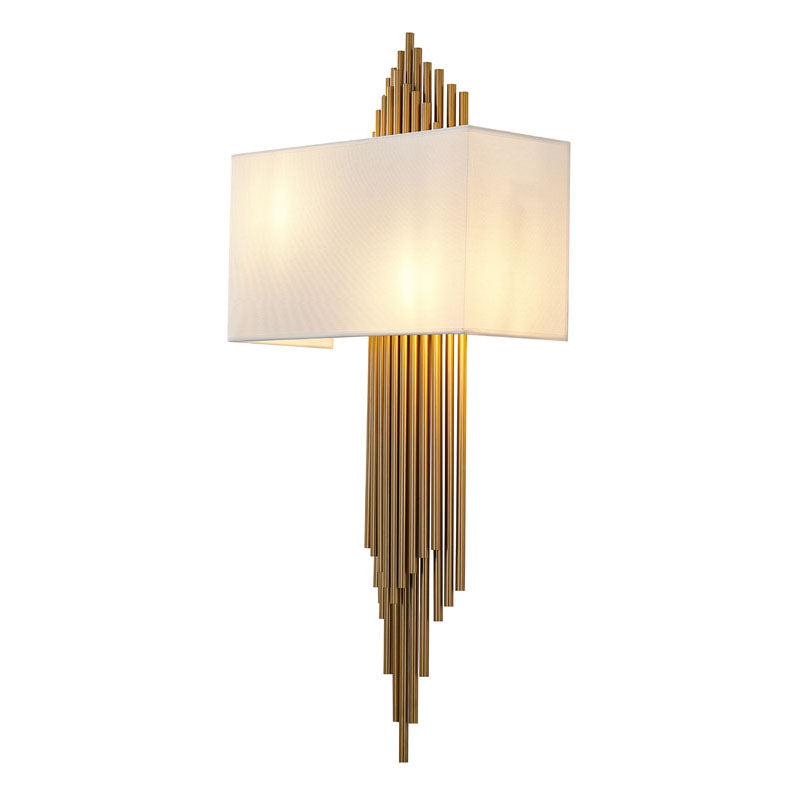Wall Sconce (MU37) in Antique Brass by Bethel