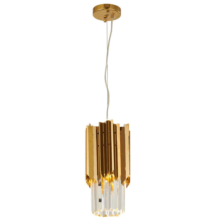 Chrome Pendant (MU49) in Gold by Bethel