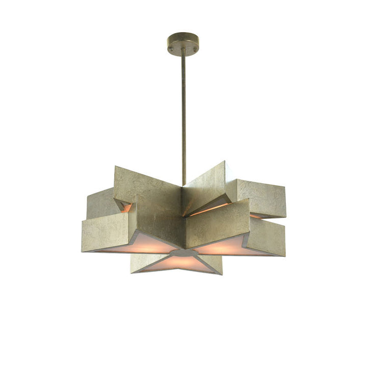 Gold Chandelier (MU65) in Silver by Bethel