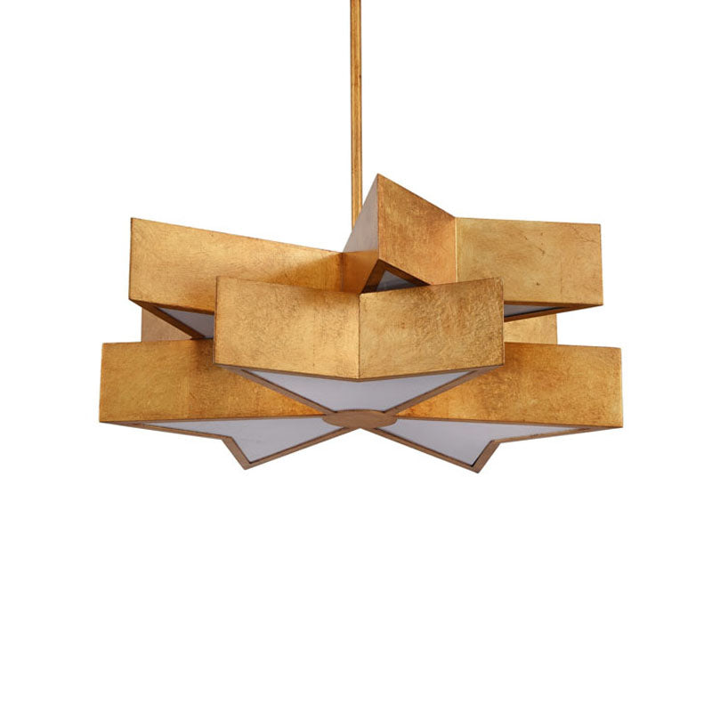 Gold Chandelier (MU65) by Bethel - view 2