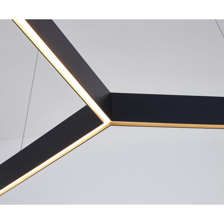 Metal "y" Shaped LED Ceiling Fixture with Acrylic Diffuser