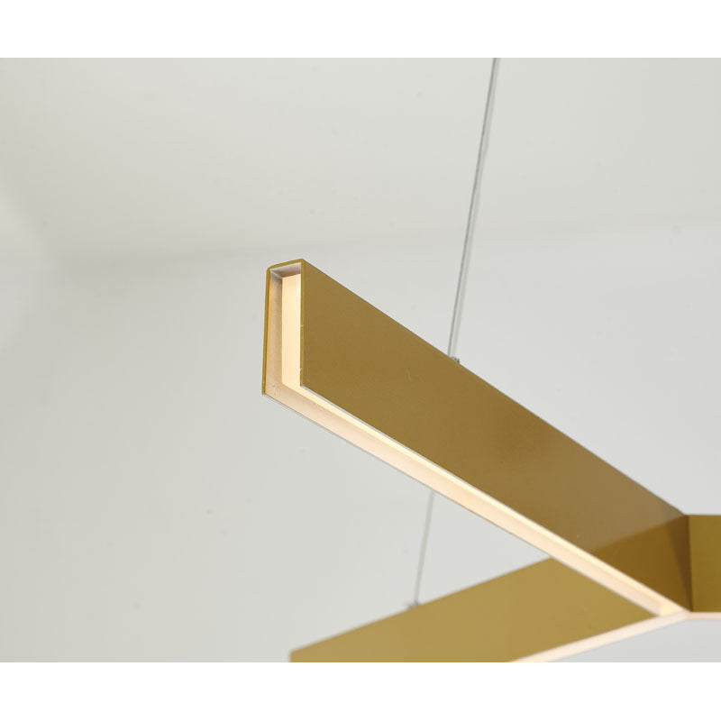 Metal "y" Shaped LED Ceiling Fixture with Acrylic Diffuser