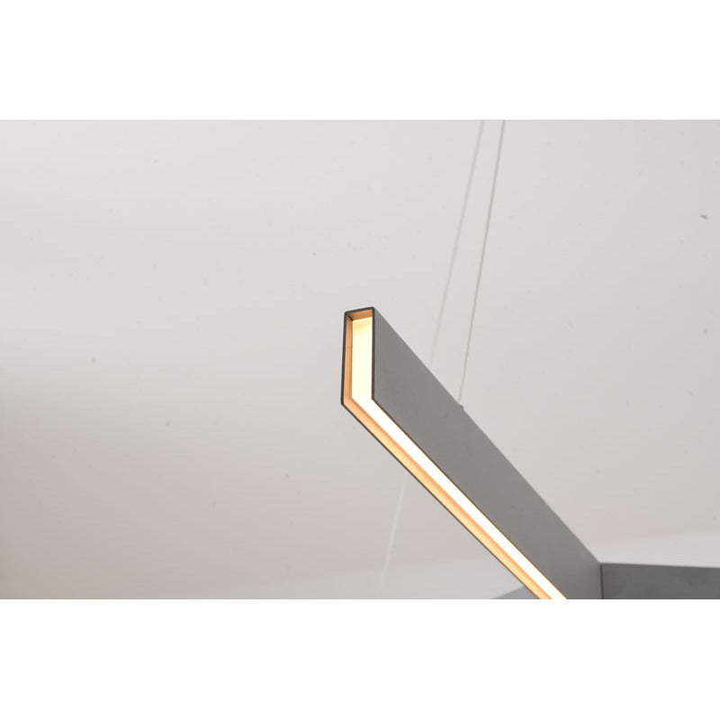 Metal "y" Shaped LED Ceiling Fixture with Acrylic Diffuser
