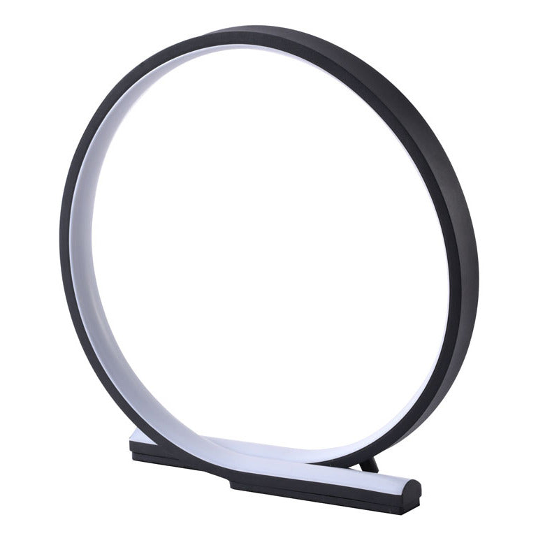 Round LED Table Lamp with Acrylic Diffuser by Bethel - view 11