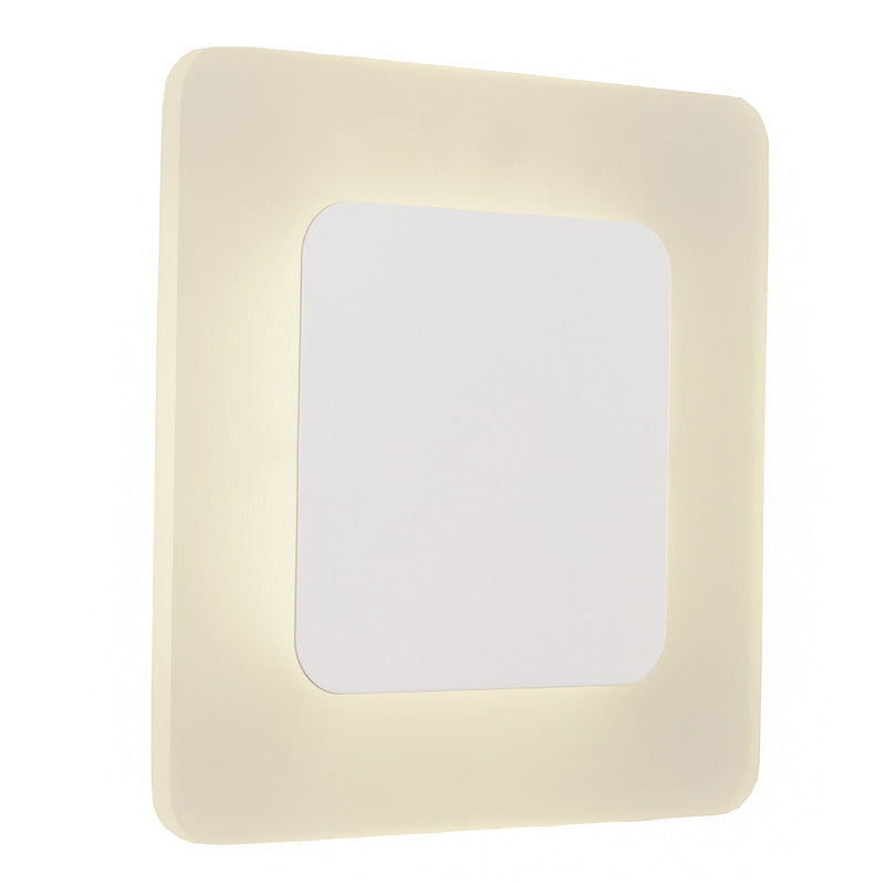 White Wall Sconce by Bethel