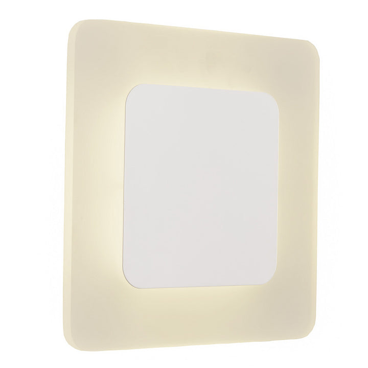 White Wall Sconce by Bethel