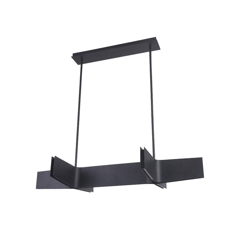 Plated Double Cross LED Chandelier by Bethel - view 11