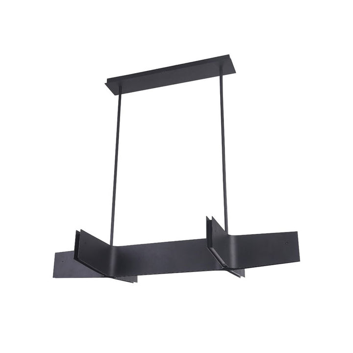 Plated Double Cross LED Chandelier by Bethel - view 11