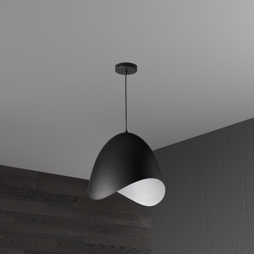 Myra 1 Light Steel Pendant by Dainolite - view 2