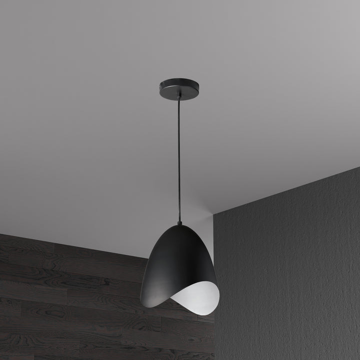 Myra 1 Light Steel Pendant (MYR-81P) by Dainolite - view 2