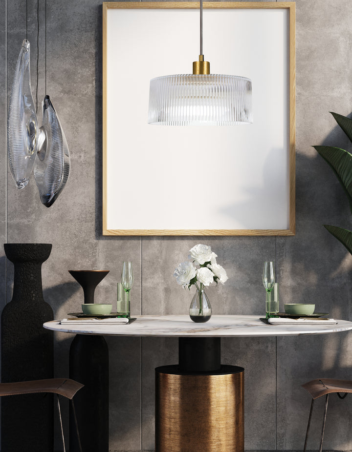 Nadine 1 Light Pendant by Dainolite - view 2