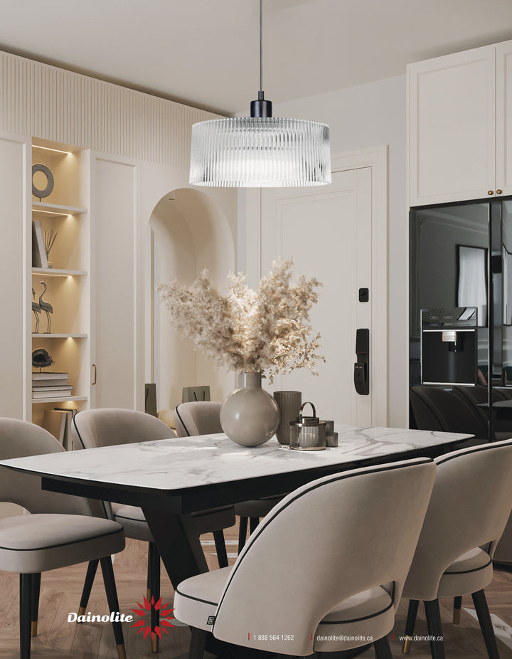 Nadine 1 Light Pendant by Dainolite - view 4