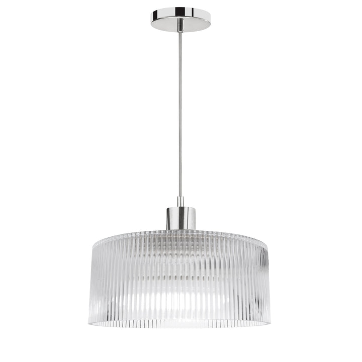 Nadine 1 Light Pendant in Polished Chrome by Dainolite