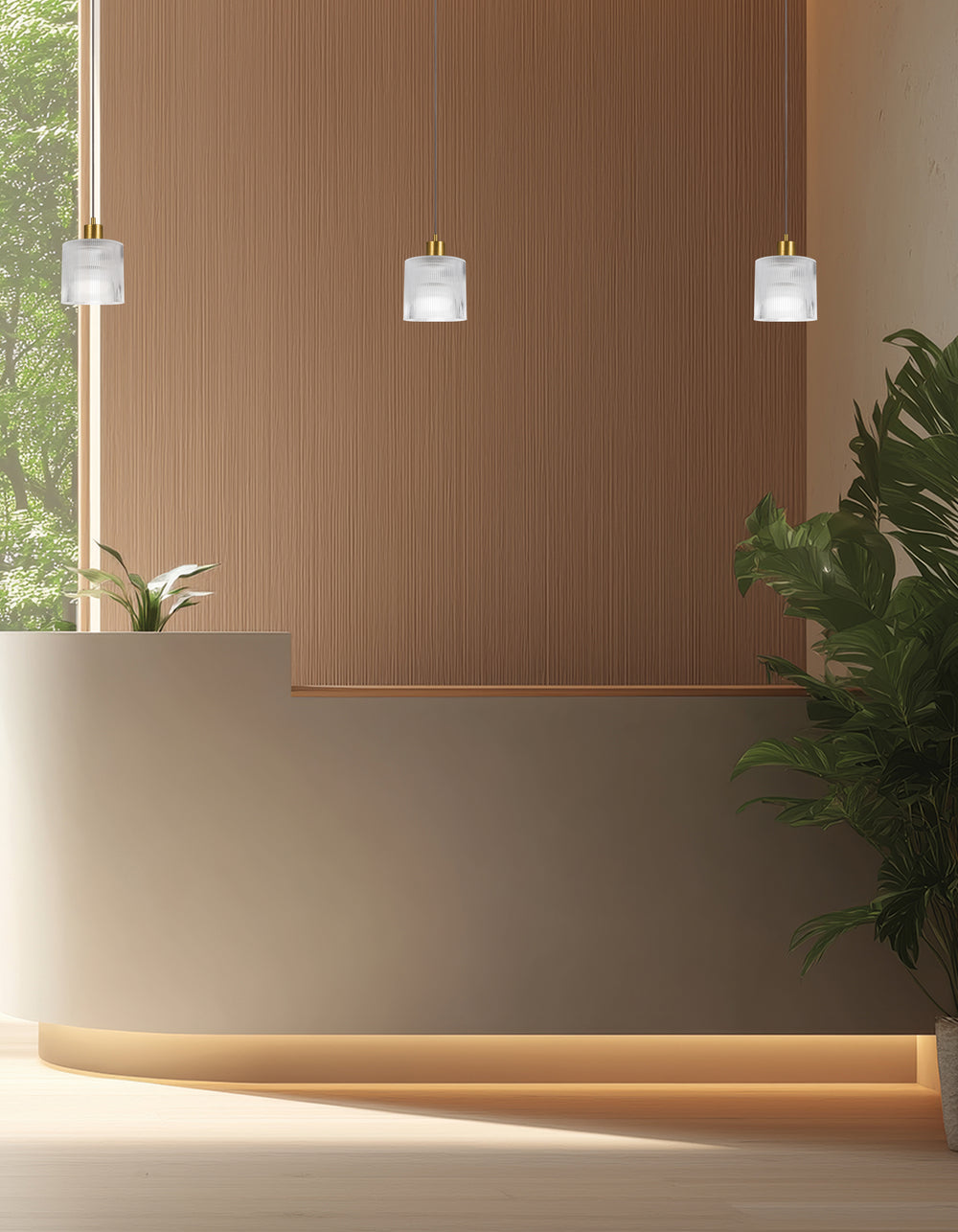 Nadine 1 Light Pendant (NAD-71P) by Dainolite - view 2