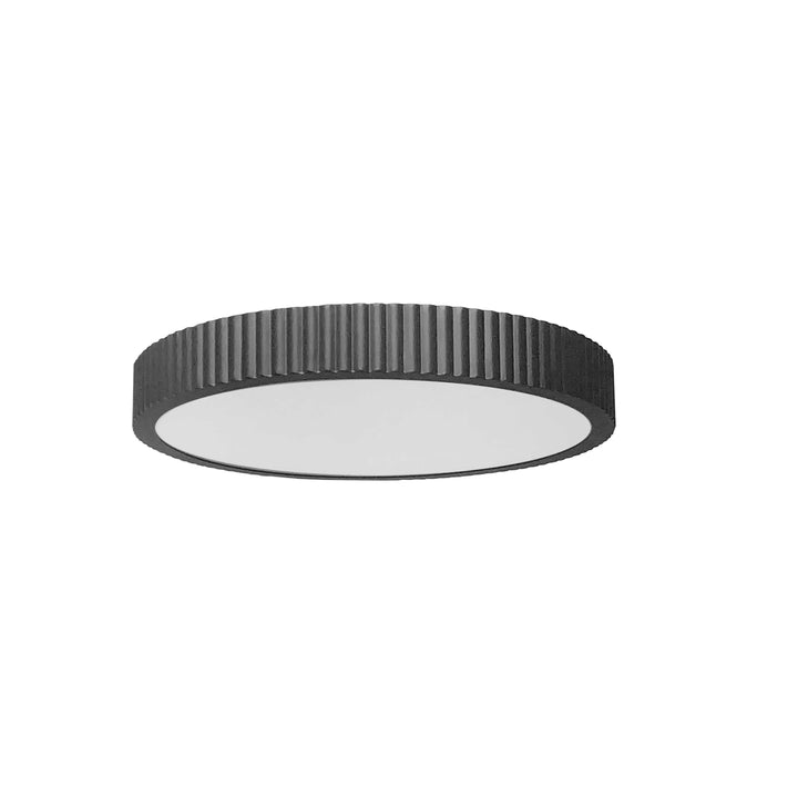 Nabisco 30W Flush Mount in Black by Dainolite