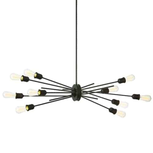 Nebraska 10 Light Horizontal Pendant by Dainolite