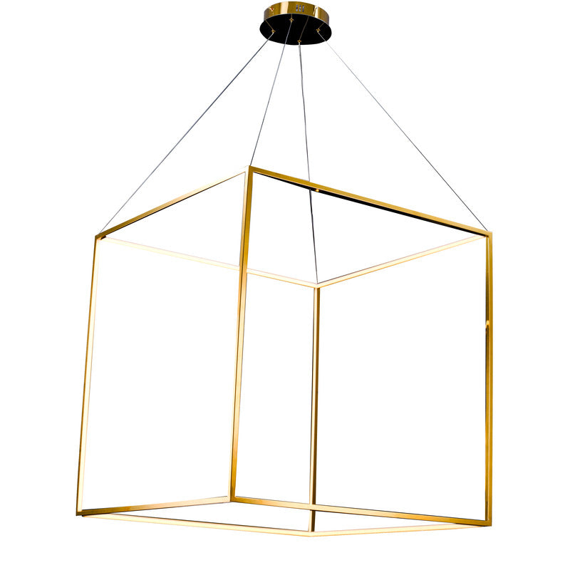 Gold Chandelier (NL42) in Gold by Bethel