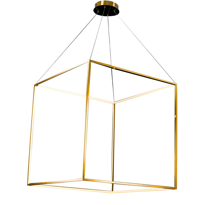 Gold Chandelier (NL42) in Gold by Bethel