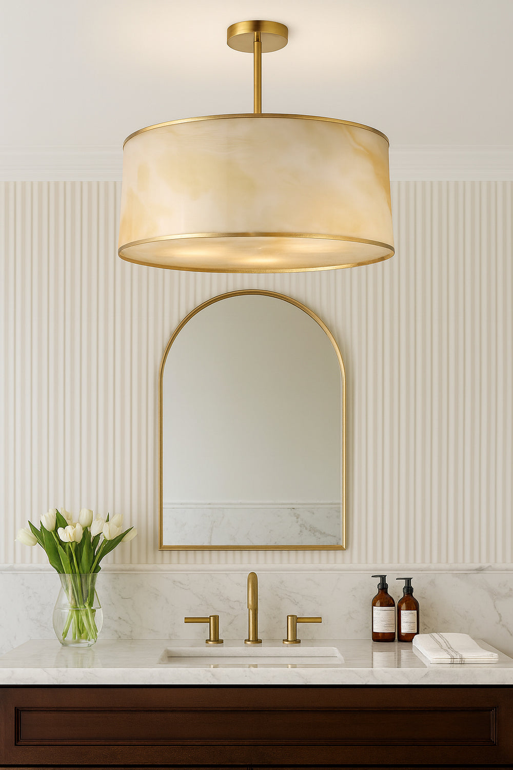 Nena 4 Light Incandescent Pendant by Dainolite - view 2