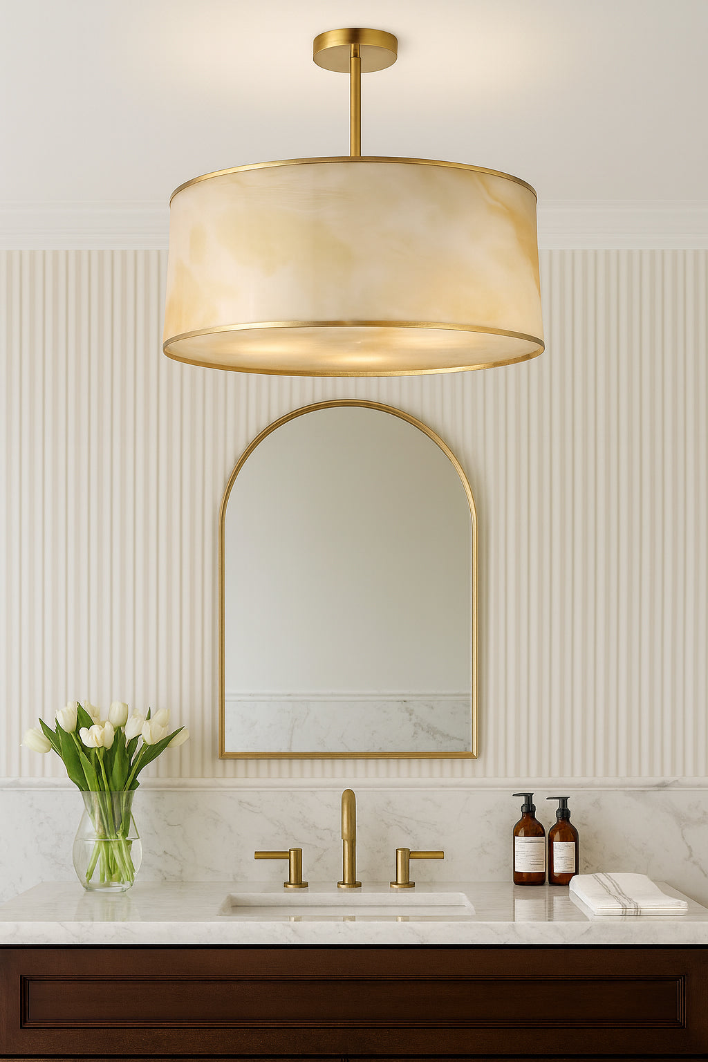 Nena 4 Light Incandescent Pendant by Dainolite - view 2