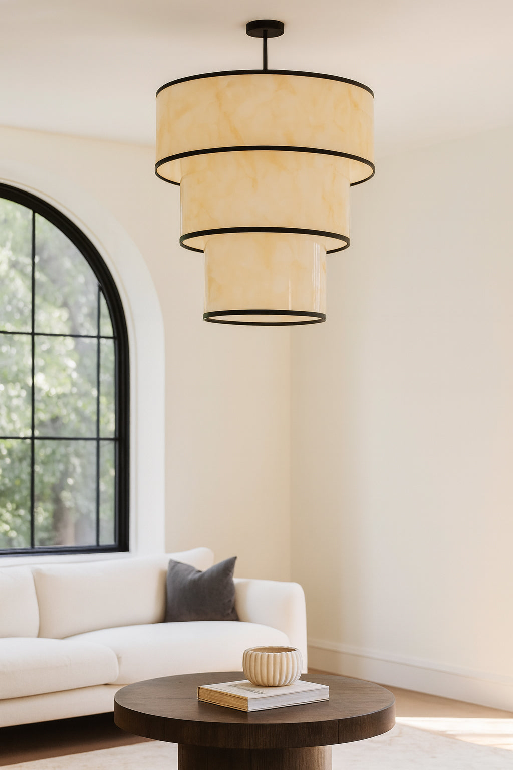 Nena 9 Light Incandescent Pendant by Dainolite - view 4