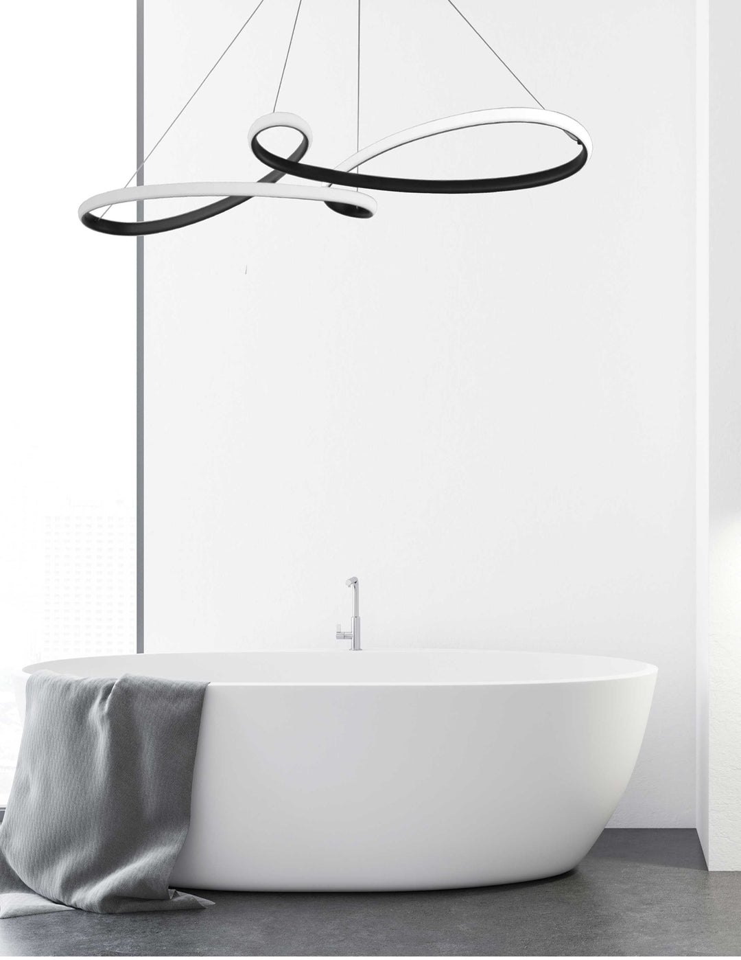 Nola 50W Horizontal Pendant by Dainolite - view 4