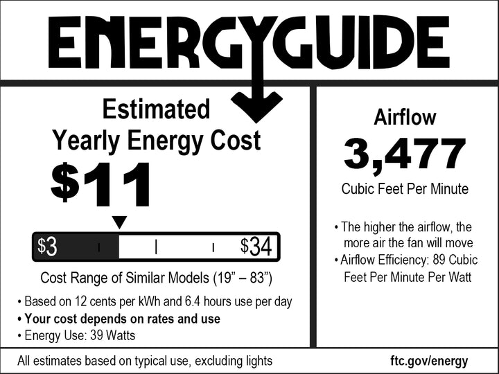 Nitro 54" Outdoor Ceiling Fan