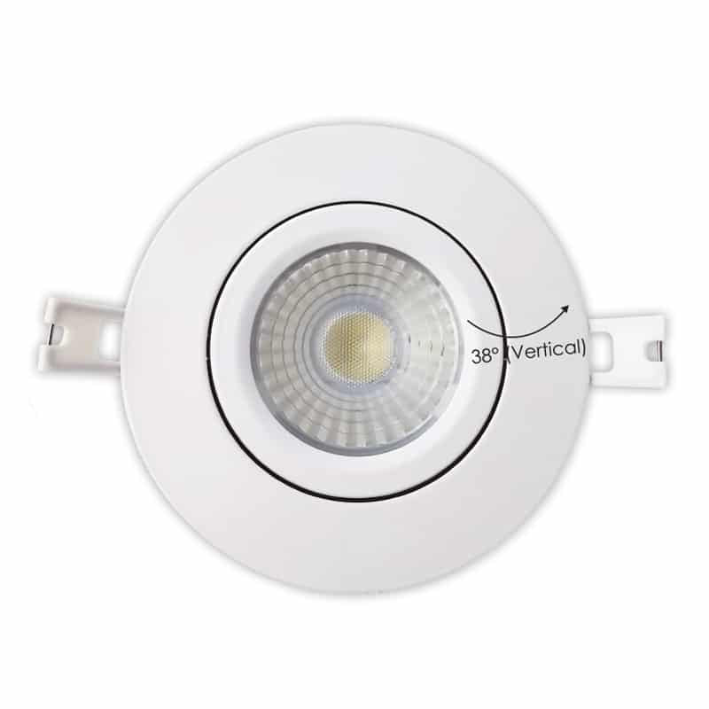 LED 4" Gimbal Slim/Airtight -5 way CCT in White by Votatec