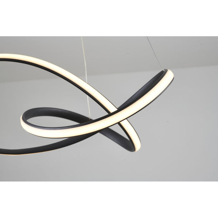 Aluminium Frame Chandelier with Acrylic Diffuser by Bethel - view 23