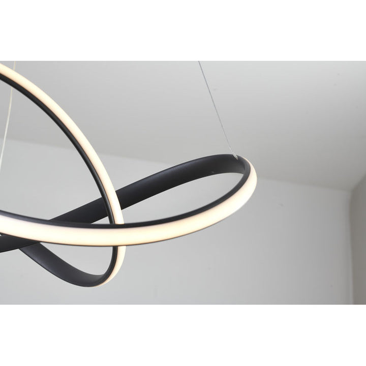 Aluminium Frame Chandelier with Acrylic Diffuser by Bethel - view 25