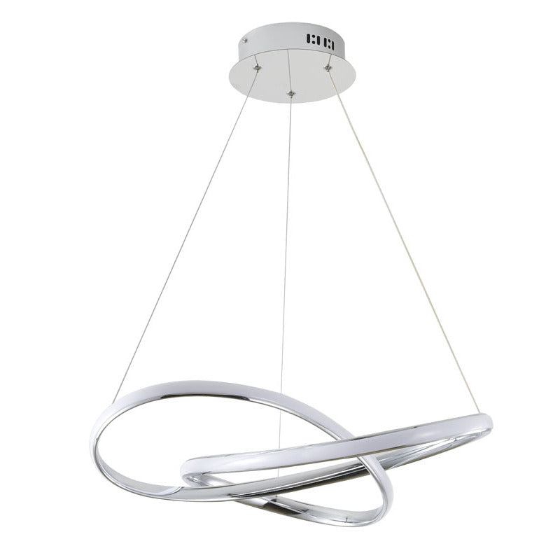 Aluminium Frame Chandelier with Acrylic Diffuser by Bethel - view 2