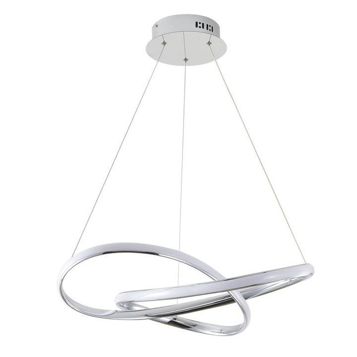 Aluminium Frame Chandelier with Acrylic Diffuser by Bethel - view 2
