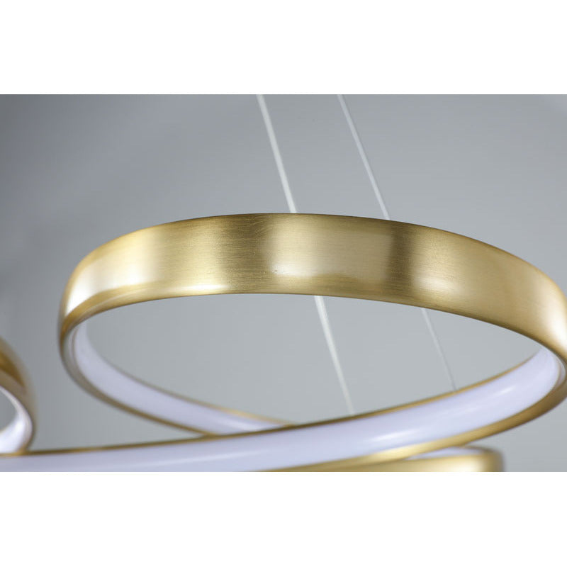 Aluminium Frame Chandelier with Acrylic Diffuser by Bethel - view 14