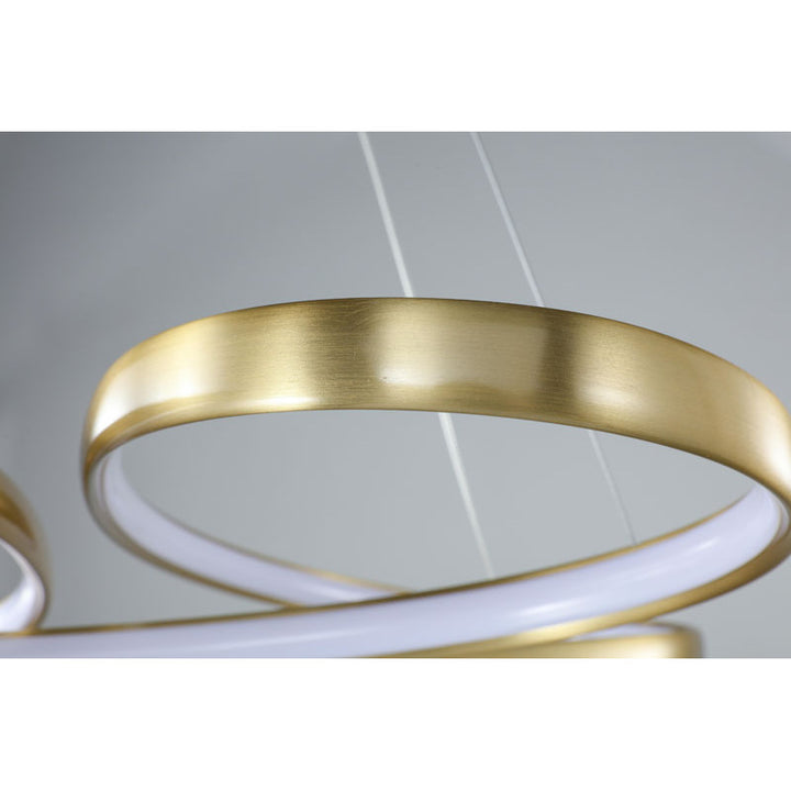 Aluminium Frame Chandelier with Acrylic Diffuser by Bethel - view 14