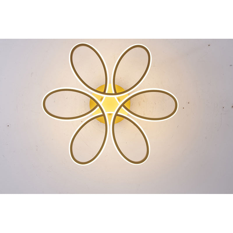 Aluminum Frame LED Flush Mount with Acrylic Diffuser by Bethel - view 4