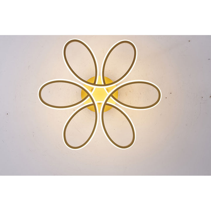 Aluminum Frame LED Flush Mount with Acrylic Diffuser by Bethel - view 4