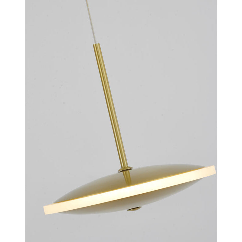 Gold Frame with Six LED Saucer Lights by Bethel - view 7