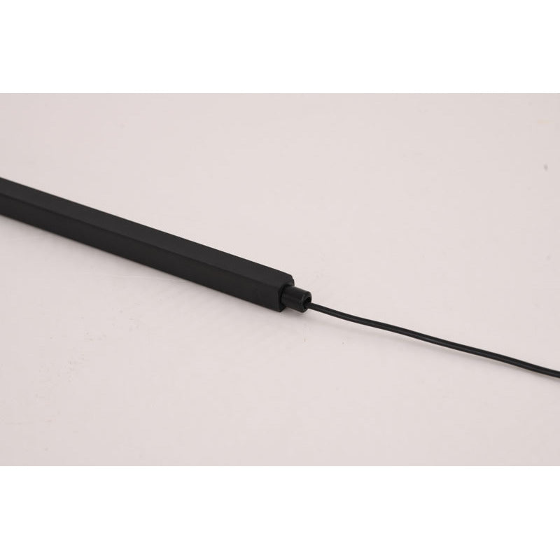 Matte Black LED Stick Floor Lamp with Color Changing Options by Bethel - view 8