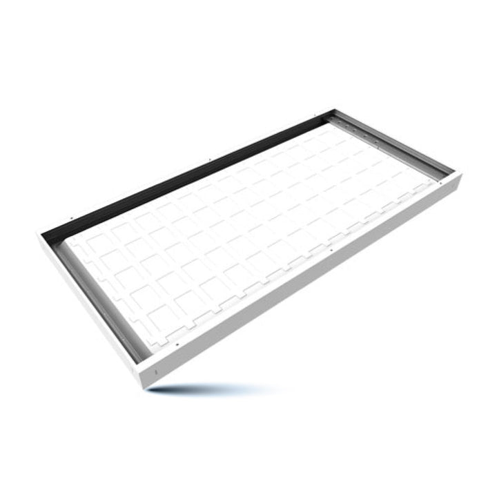 Surface Mount Frame for OD LED Panel, 2x4 ft, by Ortech
