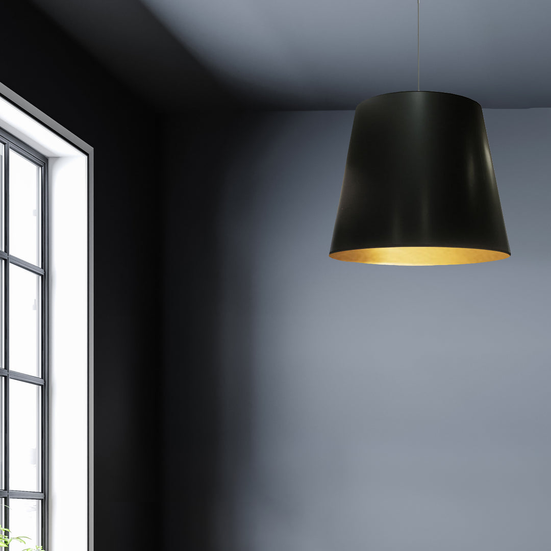 1 Light Oversized Drum Pendant (OD-M) by Dainolite - view 3