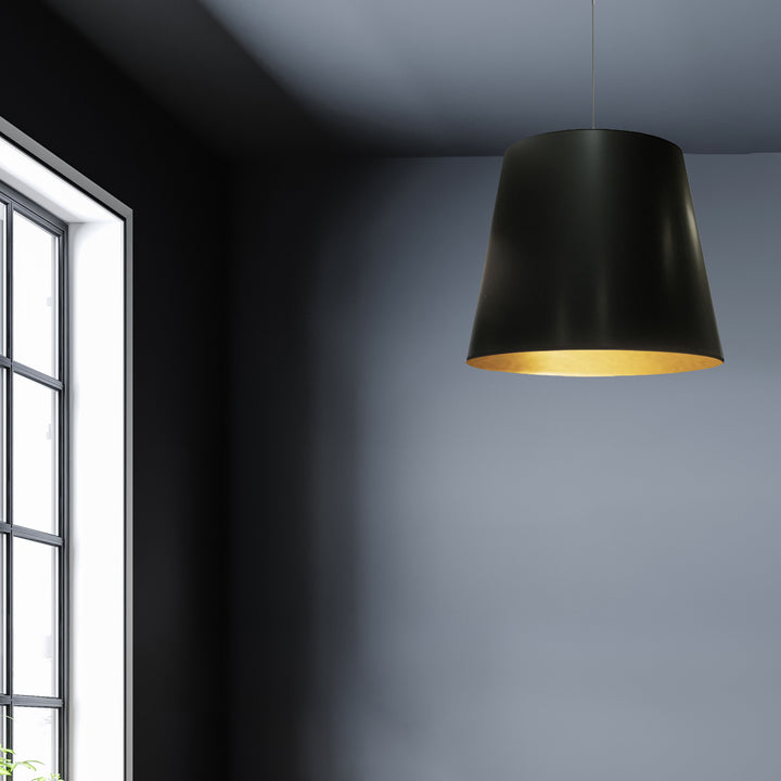 1 Light Oversized Drum Pendant (OD-M) by Dainolite - view 3
