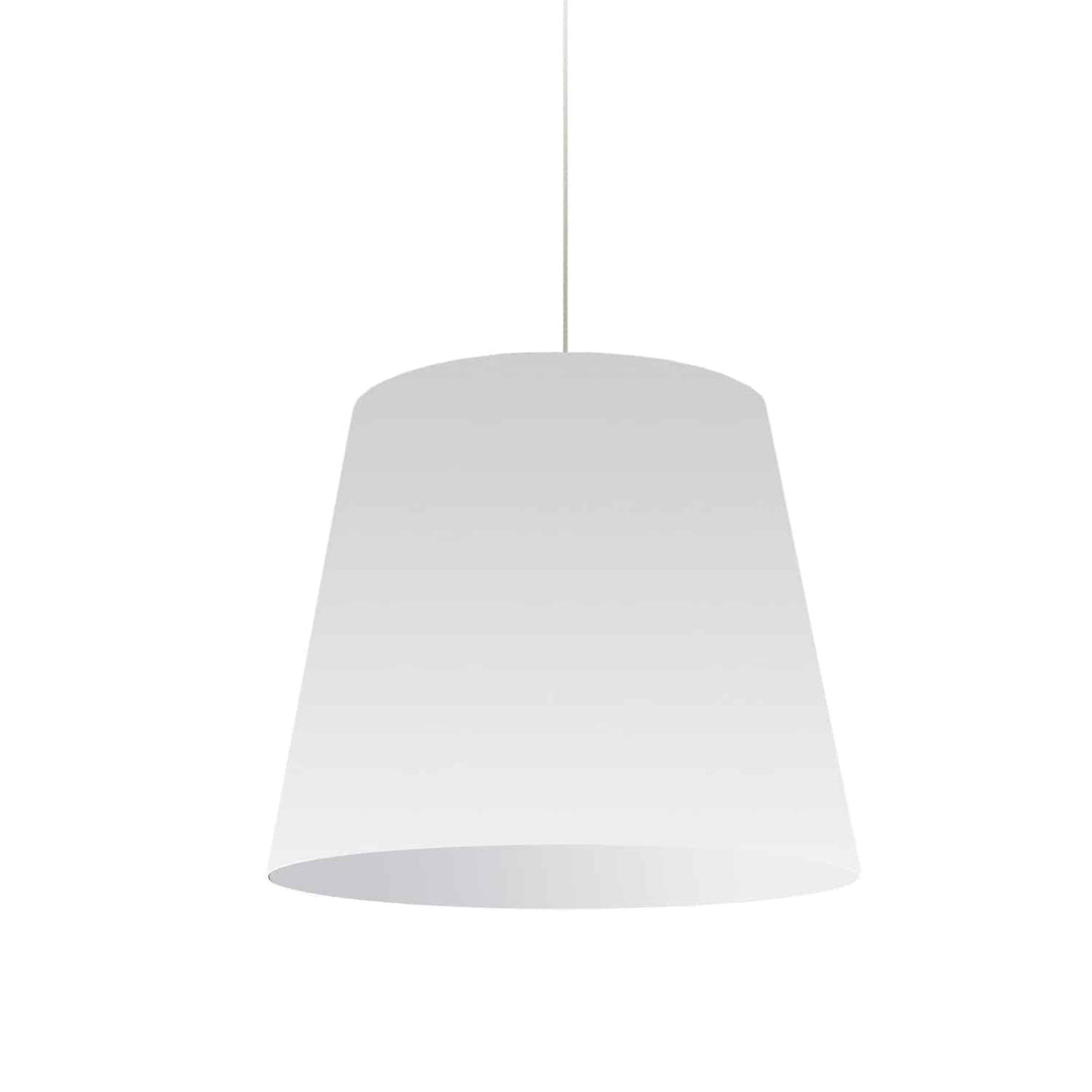 1 Light Oversized Drum Pendant (OD-M) in Polished Chrome by Dainolite