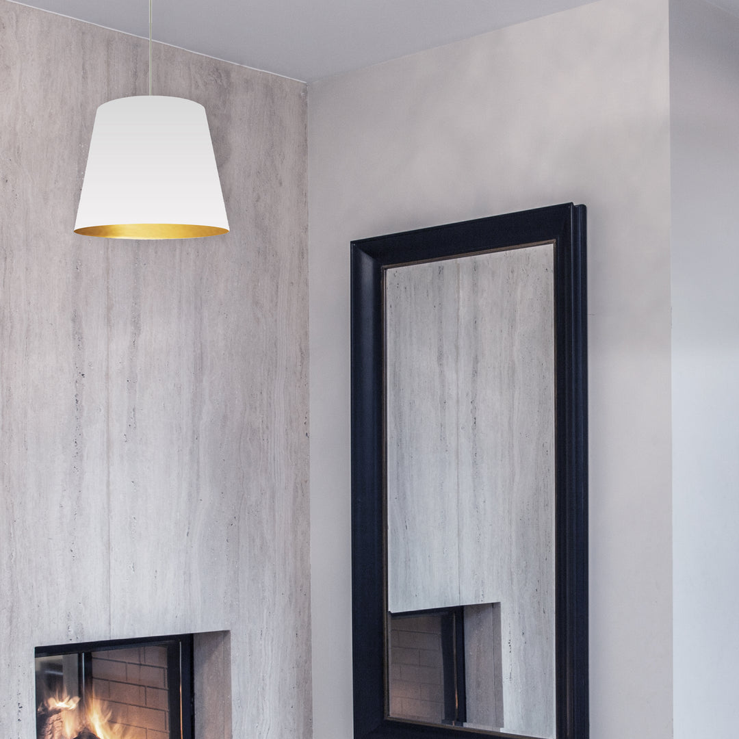 1 Light Oversized Drum Pendant (OD-S) by Dainolite - view 3