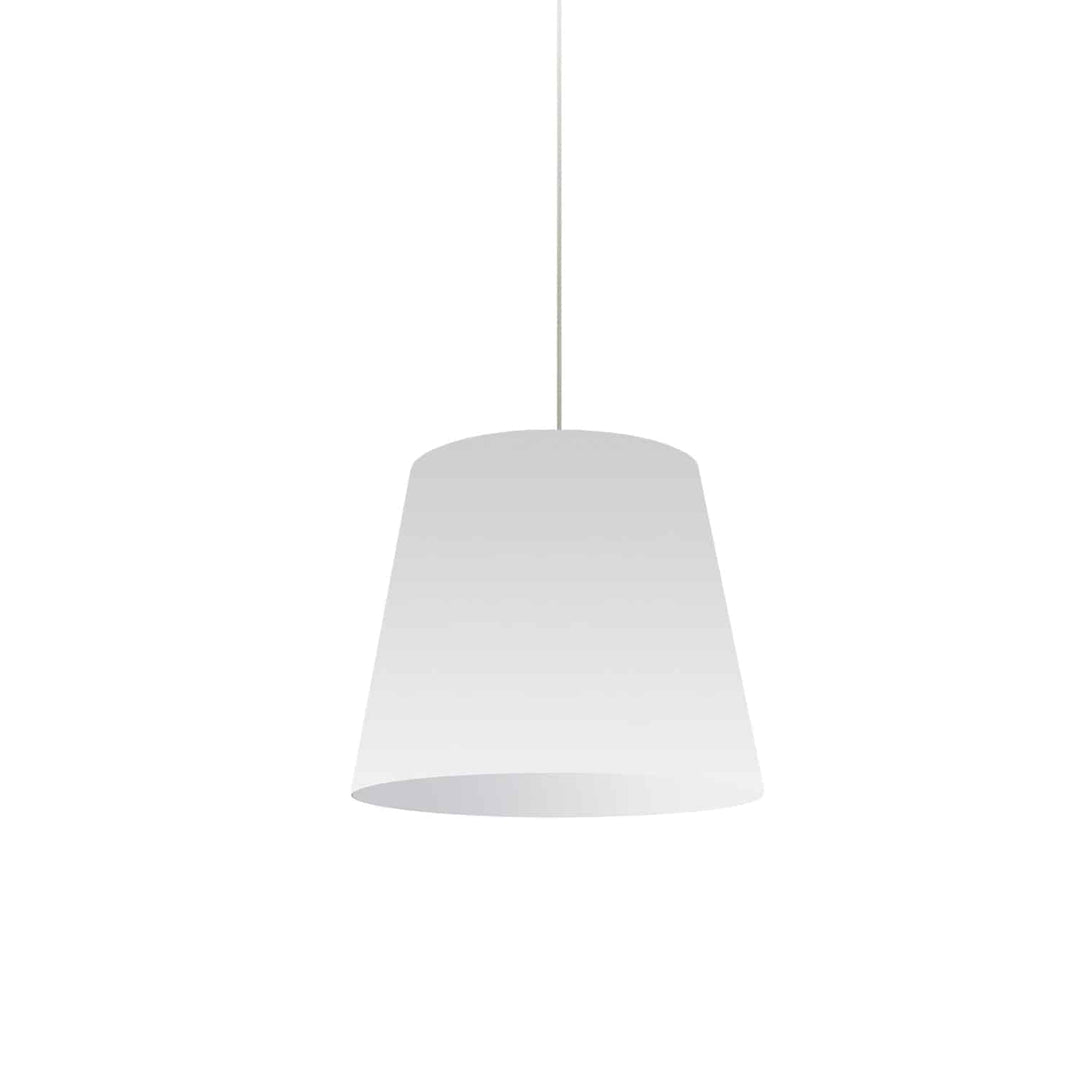 1 Light Oversized Drum Pendant (OD-S) in Polished Chrome by Dainolite