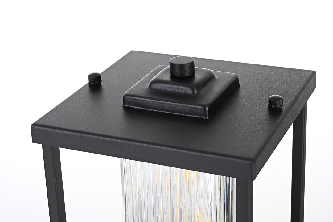 Dover Outdoor Post Light by Elegant - view 4