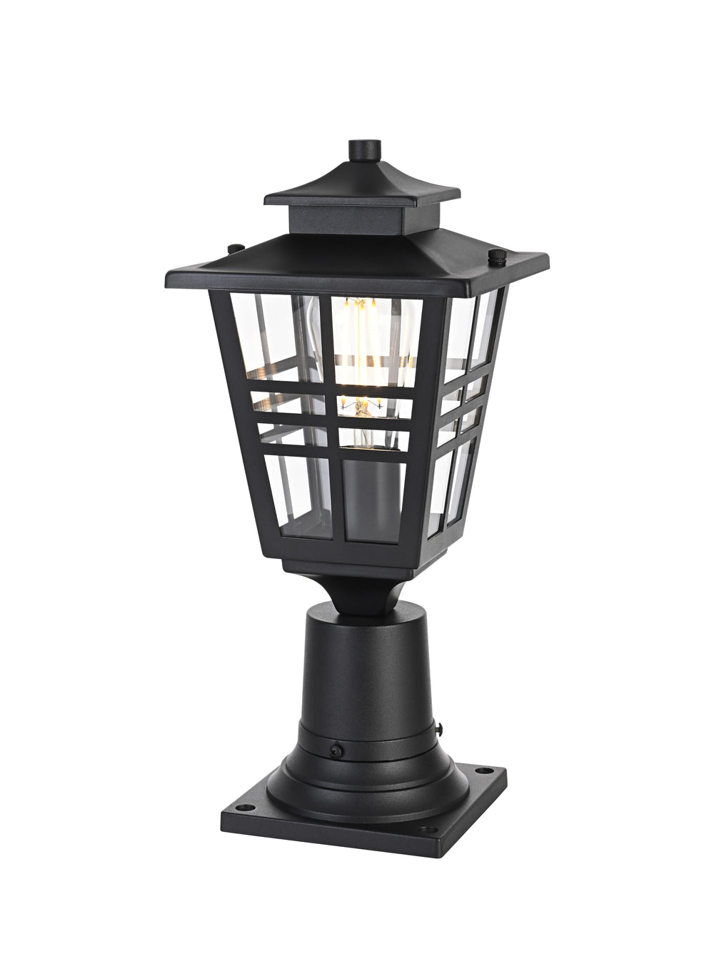 Macon Outdoor Post Light by Elegant - view 2