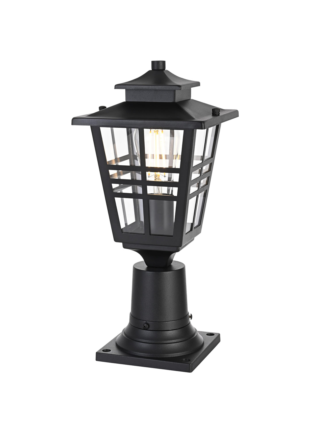 Macon Outdoor Post Light by Elegant - view 2