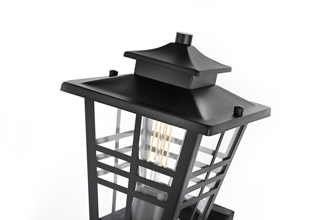 Macon Outdoor Wall Light by Elegant - view 5