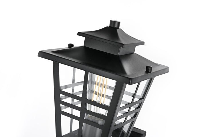 Macon Outdoor Wall Light by Elegant - view 5