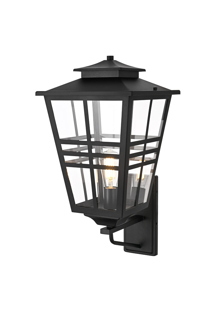 Macon Outdoor Wall Light by Elegant - view 23